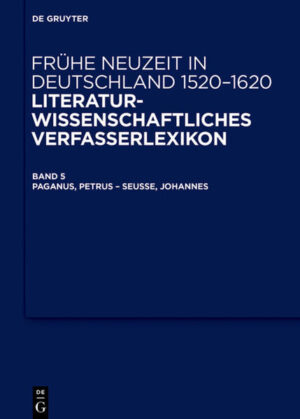 Frühe Neuzeit in Deutschland. 1520-1620: Paganus
