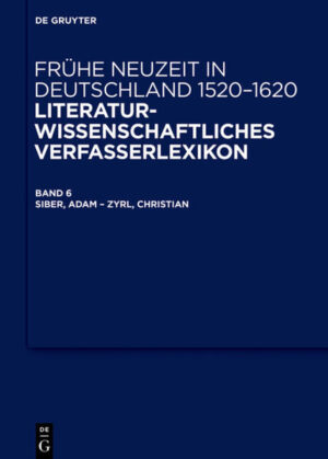 Frühe Neuzeit in Deutschland. 1520-1620: Siber