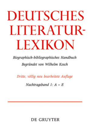 Deutsches Literatur-Lexikon: A  E | Bundesamt für magische Wesen