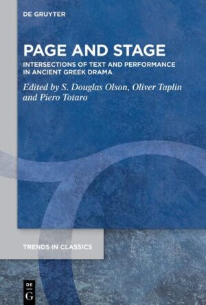 Page and Stage | Stuart Douglas Olson, Oliver Taplin, Piero Totaro