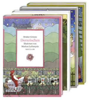 Vier illustrierte Märchenklassiker: Aschenputtel, Dornröschen, Hänsel und Gretel, Schneewittchen | Bundesamt für magische Wesen