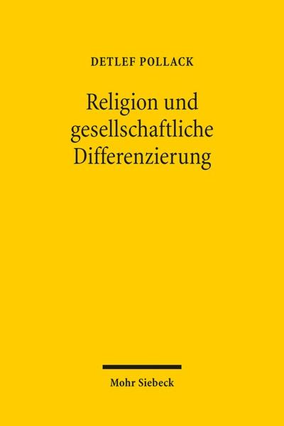 Religion und gesellschaftliche Differenzierung | Bundesamt für magische Wesen
