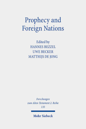 This volume contains papers read at the EABS / SBL International meetings 2016 in Leuven, 2017 in Berlin, and 2018 in Helsinki. Contrary and complementary to a trend in contemporary research on prophetic literature to focus on questions concerning the origins of a prophetic theology of judgment, the research group addressed the seemingly stereotypic corpora of oracles concerning foreign nations. In diachronic as well as synchronic approaches to the books of Isaiah, Jeremiah, and Ezekiel, the contributors ask for the tension between standardisation in the corpus propheticum on the one side and maintaining or even creating a specific prophetic profile on the other. In so doing, the prophetic books may appear in a new light, both with respect to their literary-historical genesis and to a theological reading of their "final forms".
