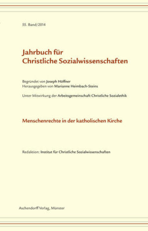 Jahrbuch für Christliche Sozialwissenschaften, Band 55 (2014) | Bundesamt für magische Wesen