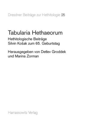 Tabularia Hethaeorum | Detlev Groddek, Marina Zorman