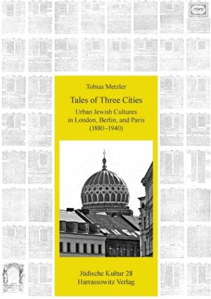 Tales of Three Cities: Urban Jewish Cultures in London, Berlin, and Paris (18801940) | Tobias Metzler