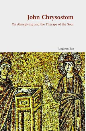 In recent years, there has been significant scholarly focus on John Chrysostomʼs appropriation of ancient philosophical therapy, but relatively little attention has been devoted to his use of this medicalized discourse in relation to almsgiving. Adopting an interdisciplinary research between Greco-Roman philosophy and social ethics in early Christianity, Junghun Bae pursues a giver-centered analysis which has largely been ignored in the previous research. He argues that for Chrysostom almsgiving is one of the most powerful remedies for healing sick souls. The concept of Christianized soul therapy is a new key framework for understanding his approach to almsgiving holistically and has the potential to off er a new reading of the discourse on almsgiving in late antiquity.