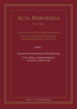 Instrumente monarchischer Selbstregierung | Christina Rathgeber, Hartwin Spenkuch