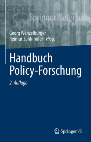 Handbuch Policy-Forschung | Georg Wenzelburger, Reimut Zohlnhöfer