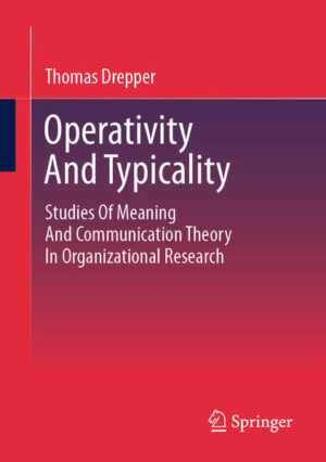 Operativity And Typicality | Thomas Drepper