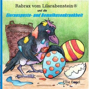 Rabrax erstes Osterfest steht an. Hexe Rabia möchte ihn damit überraschen, benimmt sich für ihn aber äußerst merkwürdig. Anstatt Eier aufzuschlagen wie sonst, pustet sie die plötzlich aus. "Hä? Die ist doch krank", denkt sich der kleine Rabe und geht der seltsamen Sache auf den Grund.