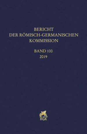 Bericht der Römisch-Germanischen Kommission 100 (2019) |