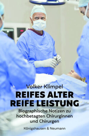 Reifes Alter - Reife Leistung | Volker Klimpel