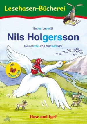 Nils lebt mit seinen Eltern auf einem kleinen Bauernhof in Schweden. Er ist faul und macht sich einen Spaß daraus, andere zu ärgern. Eines Tages spielt der Junge jedoch einem Wichtelmännchen einen Streich, das ihn zur Strafe in einen Däumling verwandelt. Als Winzling begleitet er nun den Gänserich Martin auf seiner Reise mit den Wildgänsen nach Lappland und erlebt viele Abenteuer. Die Geschichte ist aus der Perspektive von Nils Holgersson erzählt. Der Junge ist zwar etwas älter als die Leser, seine spannenden Erlebnisse als Däumling und sein ganzes Wesen machen ihn dennoch zu einer geeigneten Identifikationsfigur für Grundschulkinder. So erfahren die Schüler zweierlei: Der Däumling nimmt deutlich wahr, wer sich richtig und wer sich falsch verhält. Gleichzeitig gelingt es dem Knirps immer wieder, in kritischen Situationen eine Lösung zu finden. Die Silbenhilfe-Leselernmethode erleichtert das Lesen des Textes: Indem einzelne Silben farbig hervorgehoben werden, können Erstleser auch längere Wörter auf Anhieb korrekt lesen.