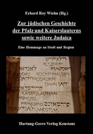 Zur jüdischen Geschichte der Pfalz und Kaiserslauterns sowie weitere Judaica | Bundesamt für magische Wesen