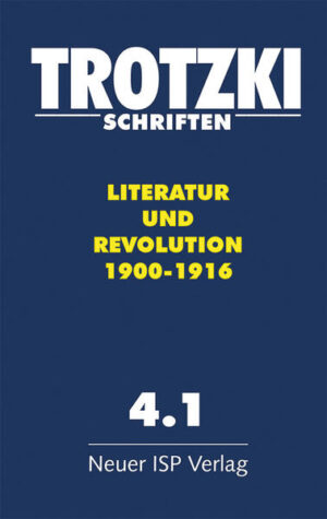 Trotzki Schriften, Band 4.1 | Leo Trotzki