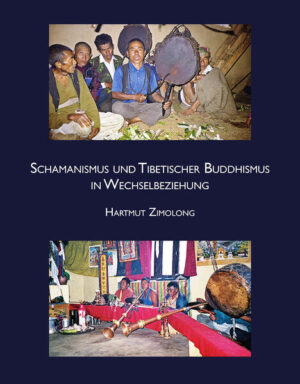 Schamanismus und tibetischer Buddhismus in Wechselbeziehung ist eine Langzeit-Studie zu ethnographisch bislang kaum erforschten Gebieten im nepalischen Himalaya. Hartmut Zimolong untersucht darin die komplexen Verschränkungen von schamanischer Praxis lokaler Ritual-spezialisten und Nyingmapa-Lamaismus. Von zentraler Bedeutung ist die detaillierte Analyse des gemeinsamen rituellen Lebenszyklus des Meisters Raj Bahadur Gondane Gurung aus Barpak und seiner Trom-meln, von der rituellen Geburt des Schamanen und seiner Instrumente bis zu ihrer aller Bestattung. Der Band präsentiert eine bemerkenswerte Sammlung mythisch-ritueller Gesänge der ghale sprechenden Gurung/Ghale sowie ein umfangreiches Corpus an Fotografien des Autors, der als Forscher und Augenzeuge über mehr als zwanzig Jahre hinweg die sich wandelnde Wirklichkeit einer himalayischen Religionslandschaft dokumentiert hat.