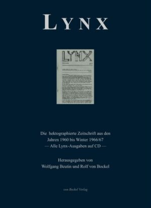 Lynx. Anmerkungen zu Politik und Literatur. | Wolfgang Beutin, Rolf von Bockel