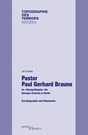 Pastor Paul Gerhard Braune | Bundesamt für magische Wesen