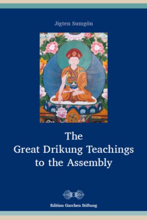 In these teachings, Jigten Sumgön (1143-1217), the founder of the Drikung Kagyü tradition, covers the central themes of Tibetan Buddhism. He explains refuge, developing an altruistic mind, the diff erent forms of dependent origination, how samsara and nirvana arise from the mind, why hearers, solitary realizers, and buddhas attain different awakenings, and how to correctly rely on the lama, among many other topics. The thirty lectures are presented in a direct form that makes readers feel like they are among the assembly of disciples, and this text is an authentic resource for becoming acquainted with the Buddha’s teachings in general and the teachings of the early Kagyü masters in particular.