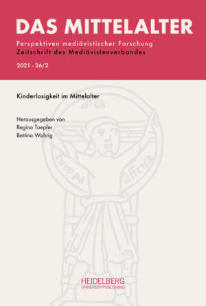 Das Mittelalter. Perspektiven mediävistischer Forschung : Zeitschrift...: 2021