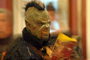 Erik Tegeder als Ork Quon Mato (Foto: Bundesamt für magische Wesen)
