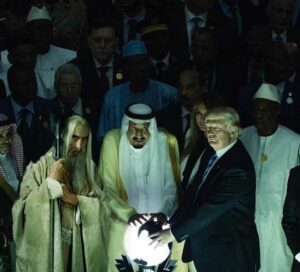 Die Achse des Bösen: Saruman, Königs Salman bin Abdul Aziz und Präsident Donald Trump