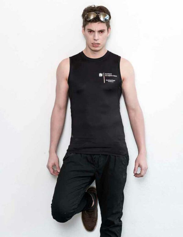 Tombo Men's Sleeveless T-Shirt TL 515 in Black