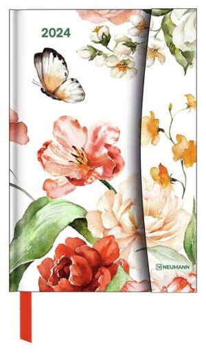 Flower Fantasy 2024 - Diary - Buchkalender - Taschenkalender - 10x15 | Bundesamt für magische Wesen