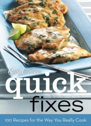 Get Dinner on the Table in a Flash! Think you don't have time to cook? Think again! With Quick Fixes, you get 100 delicious recipes that are fast, fast, fast--30 minutes or less from grocery bag to dinner table. From main-dish salads, perfect pastas and easy meats to fabulous fish, Mexican favorites and meatless marvels, the recipes here are bursting with fresh, healthy ingredients and unbeatable flavor. So say goodbye to fast food, chips and cereal--and say hello to a real home-cooked dinner! Open the book for: * 100 super-fast recipes--all of which can be on the table in 30 minutes or less, with many ready in under 20 minutes * Simple shopping tips for foods that cook up quick or are already cooked * Great ideas for ultra-quick pasta and couscous dishes and homemade pizza * 30 tempting color photographs