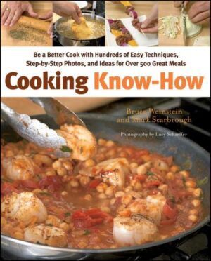 Bruce Weinstein and Mark Scarbrough, the creators of the bestselling Ultimate cookbook series, are known for their great recipes. But in their exciting new book, Weinstein and Scarbrough provide more than just recipes: they demonstrate the essential techniques people need to become more confident in the kitchen. Cooking Know-How is organized around 65 "master recipes" for a wide range of dinnertime favorites, from Filet Mignon, Ribs, and Pot Roast to Enchiladas, Thai Curry, and Vindaloo. The authors use each master recipe as a jumping-off point to teach basic techniques, providing detailed step-by-step instructions along with full-color how-to photographs. Once cooks understand the techniques, they can try out one of the eight recipe variations the authors provide at the end of each master recipe section (for Bean Soup, for example, the eight choices range from Black Bean Soup to Minestrone). Or, even better, they can start improvising their own variations. Filled with authoritative how-to instructions, lively advice and asides, over 300 illuminating color photographs, and more than 500 terrific recipes, Cooking Know-How is a one-of-a-kind how-to cookbook--the ideal kitchen companion for both cooking beginners and veteran home chefs seeking to expand their skills and repertoire. Bruce Weinstein and Mark Scarbrough (Colebrook, CT) are the authors of the bestselling series of single-topic Ultimate cookbooks, including The Ultimate Ice Cream Book (978-0-688-16149-1). They are contributing editors to Eating Well and columnists for Cooking Light, Today's Health and Wellness, weightwatchers.com, and Relish. Weinstein and Scarborough also write regularly for other magazines and newspapers and have appeared on the Today show, the CBS Early Show, and The View, among other programs.