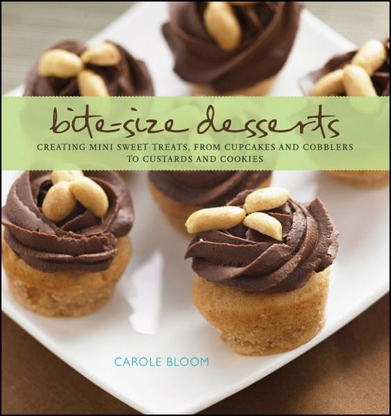 The ultimate collection of mini desserts from a master baker Now you can enjoy all of the flavor of full-size portions without any of the guilt. Bite-size desserts make everybody happy. Renowned pastry chef Carole Bloom shows you how to create unforgettable mini desserts-the ideal sweet treats for people who always ask for "just a teeny tiny slice" as well as partygoers who want to splurge on two or even three different bite-size delights. Treat yourself to a wide assortment of small sweets-including cakes, cupcakes, scones, shortcakes, muffins, pastries, tartlets, turnovers, galettes, cobblers, crips, custards, mousses, puddings, cookies, ice creams, and sorbets. You'll get detailed, easy-to-follow recipe instructions as well as tips on serving mini desserts for parties. Bite-Size Desserts is packed with tiny treasures guaranteed to delight your family and friends.