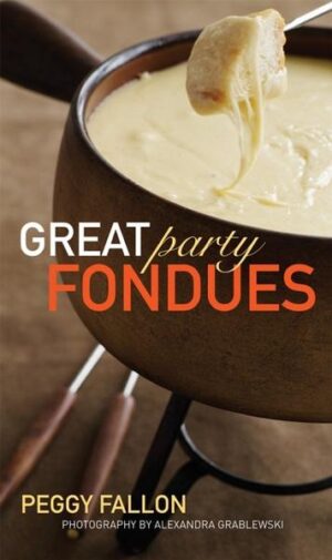 Impress your guests and take home entertaining to a new level with the recipes from Great Party Fondues, a guide to everything you need to know about preparing and serving great-tasting fondue with expert advice on fondue pots, ingredients, safety, and even etiquette. Whether they prefer cheese, savory, or dessert fondues, your guests will devour traditional favorites like Classic Swiss Fondue, international dishes like Rumaki, and innovative new recipes like Chipotle Sweet Potato Fondue. Twenty-eight stylish color photographs show will inspire you to follow the straightforward advice and no-fuss recipes.