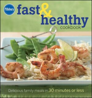 140 fast, tasty ways to feed your family right! Serving healthy, satisfying meals can be a challenge-especially when there's so little time to cook. Let Pillsbury come to the rescue! The flavorful recipes inside are higher in fiber and other nutrients than most recipes, yet lower in fat and calories. They're also fast-all can be prepared in 30 minutes or less, with a whole chapter of recipes ready in just 20 minutes. So take your pick-whether you want a satisfying casserole, a quick snack, burgers hot off the grill or a luscious dessert, you're sure to find a dish that meets your needs. Complete with 50 beautiful color photographs and lots of healthy living tips, Pillsbury Fast & Healthy Cookbook is just what you need to serve your family delicious, nutritious meals-without spending hours in the kitchen. Fix quick and healthy dishes like these! * Crispy Shrimp Tarts * Barbecued Pork Fajitas * Lemon-Basil Skillet Chicken with Rice * Rush-Hour Chili * Vermicelli with Fresh Herb-Tomato Sauce * Spicy Chinese Chicken Tacos * Foot-Long Pizza * Layered Piña Colada Chicken Salad * Grilled Blue Cheese Steak * Halibut with Chipotle Butter * Orzo-Barley Pilaf * Lemon Mini Tarts * Chocolate Espresso Mousse