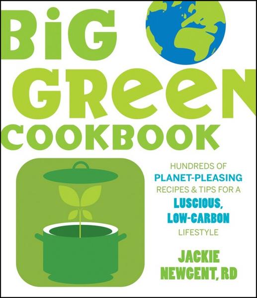 Whether we are buying, cooking, serving, or storing food, every day we can reduce energy consumption and promote sustainable, environmentally sound agriculture and fisheries. This one-stop guide to eco-friendly cooking helps everyone get started. Author Jackie Newgent clarifies what goes into a green kitchen--from choosing local, seasonal, organic, and sustainable products to eating less meat. Of course, to be part of a sustainable lifestyle, the food must taste good. To help make green cuisine easy for everyday meals, Newgent provides 200 simple, delicious recipes, organized seasonally--with additional year-round recipes, too. They include: Spring: Organic Beef Carpaccio with Parmesan and Spicy Fruit Relish Summer: Corn, Fresh Bean, and Bell Pepper Frittata Autumn: Thin-and-Crispy Fig Oatmeal Cookies Winter: Leek and Yukon Gold Potato Clam Chowder Year-round: Buckwheat Cr?pes with Triple-Cr?me Cheese and Microgreens Printed with soy-based ink on recycled paper and featuring an eco-friendly shopping guide as well as helpful sidebars on topics such as "Loving Your Leftovers," Big Green Cookbook is a must for everyone who wants to embrace the green lifestyle. Jackie Newgent, RD (Brooklyn, NY), is a registered dietician who writes for Glamour, Weight Watchers Magazine, Fitness, and other publications. She appears frequently as a health and nutrition expert on television and radio and is the author of the award-winning All-Natural Diabetes Cookbook (978-1-58040-275-0). Her Web site is jackienewgent.com.