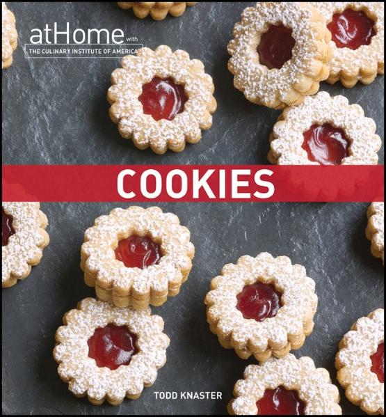 Chewy, crispy, rich, and crunchy--who doesn't want a cookie right this minute? In the tradition of Chocolates and Confections at Home with The Culinary Institute of America comes Cookies at Home with The Culinary Institute of America, featuring chewy, crispy, rich, and crunchy cookies and offering information about basic cookie-making techniques, equipment, and ingredients. The recipes include a range of options, from quick and easy Chocolate Chip Cookies and Fudge Brownies to cookies that will delight and inspire your guests, including Lemon Meringues and French Macaroons. With beautiful full-color photography throughout, Cookies at Home with The Culinary Institute of America offers easy instructions and features nearly 100 recipes, with helpful tips for decorating cookies for special occasions and packing them for personal gifts. * Includes nearly 100 delicious cookie recipes, from classic to contemporary, sweet to savory * Features important step-by-step techniques and beautiful photographs throughout * Developed with the authority of The Culinary Institute of America and the expert voice of Chef Todd Knaster No matter what kind of cookies you love, from Triple Chocolate Cookies to the festive Gingerbread House, Cookies at Home with The Culinary Institute of America will help you take your home-baked cookies to new and delicious heights.