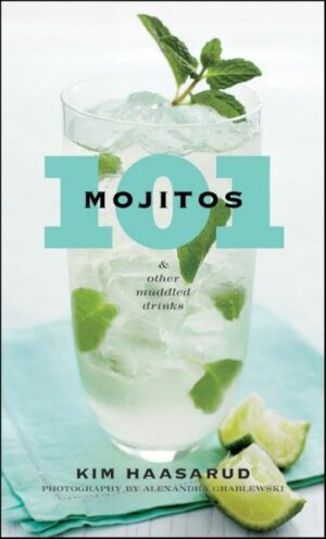 101 cool cocktails for warm-weather fun In the last few years, the mojito has become a staple cocktail at summertime parties and bars across the country. This simple mix of rum, fresh muddled mint leaves, and lime juice served over ice with a splash of soda is the perfect drink for cooling down on a hot, sunny day. 101 Mojitos and Other Muddled Drinks provides expert guidance on mixing the perfect mojito, as well as 100 variations and other muddled drink recipes that focus on fresh ingredients and plenty of ripe fruit. In addition to mojitos, you'll find caipirinhas, caipiroskas, crushes, and margaritas as well. In fact, if you've got fresh fruit of any kind on hand, you'll probably find more than enough delicious and refreshing ways to use it. * Includes 101 recipes illustrated with brilliant four-color photographs throughout * Features recipes that emphasize fresh fruit and herbs and inventive tweaks on classic summer drinks * With such drinks and variations as Blood Orange Mojito, Pomegranate Mandarin Mojito, Concorde Grape Sage Caipirinha, Watermelon Basil Lemonade, Blackberry Grappa Smash, and the classic Old Fashioned Whether you're hanging out in the backyard, lounging by the pool, or eating at an outdoor restaurant, the mojito and its muddled cousins make the perfect summer drinks.