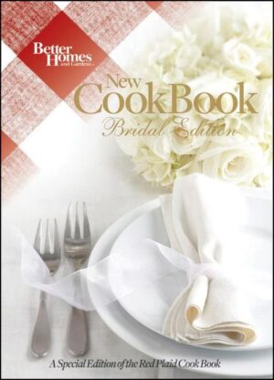 This bridal edition of the bestselling New Cook Book makes the perfect gift for new couples! The Better Homes and Gardens New Cook Book has been an American favorite since 1930, selling 40 million copies through fourteen editions. The new 15th Edition is the best yet, with hundreds of new recipes, tips, and photos. This new bridal edition includes a 62-page bonus section of kitchen advice for new couples. The perfect shower or wedding gift, this new bridal edition includes all the delicious recipes you've come to expect. More than that, it features plenty of tips for new couples on setting up a kitchen, cooking for two, entertaining friends and family, planning parties, and much more. * A special gift edition just for brides, with plenty of tips and advice on homemaking for the twenty-first century * NEW FEATURES for the 15th Edition: Make It Mine--new flavors to keep meals exciting