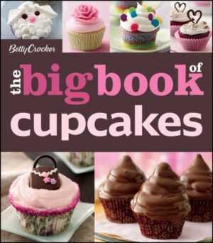 Spectacular cupcake recipes made from scratch or with a mix Get ready for adorably decorated and deliciously flavored cupcakes made easy! Betty Crocker The Big Book of Cupcakes features 175 delightful cupcakes, all using new and fun decorating ideas anyone can master and simple ingredients available anywhere. And as a unique feature, almost every cupcake can be made from scratch or with a mix: You decide which method to follow. Recipes include kids' party favorites like Double Chocolate-Peanut Butter Cupcakes, as well as sophisticated flavors like Mocha-Caramel Cappuccino Cupcakes. You'll find: * More than 175 cupcakes, with a tantalizing full-color photograph of every cupcake, plus helpful how-to photos showing easy decorating techniques * A special Kids' Party Cupcakes chapter with decorated treats like Puffer Fish Cupcakes, Monster Truck Cupcake Pull-Aparts and Campfire S'Mores Cupcakes * Dazzling Holiday and Special-Occasion Cupcakes chapters including fanciful creations like Easter Egg Baskets, Almond-Filled White Christmas Cupcakes and Molten Caramel Apple Cupcakes Perfect for bake sales, birthdays, holiday parties or just an everyday treat, Betty Crocker The Big Book of Cupcakes is one book that really takes the cake.