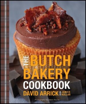 This is not your mother's cupcake cookbook The Butch Bakery does cupcakes like nobody else. You can forget the pretty sparkles and the flowers on top, forget the pastel cupcakes for Easter or Halloween. These aren't cupcakes for little kids, but grown-up cupcakes full of contemporary, inventive flavors--like bacon, whiskey, coffee, and cayenne pepper. The Butch Bakery Cookbook offers cupcakes for the twenty-first century--like a cupcake imbued with two different liqueurs or a devil's food cake made truly diabolical with a dose of chili powder. These are serious sweets. They're delightfully different and dangerously delicious. * Author David Arrick has received tremendous media coverage since opening Butch Bakery * Perfect for dessert or cupcake lovers who are tired of the same old vanilla or chocolate cake with icing on top For anyone who wants a dessert that breaks the mold and challenges the taste buds with modern flavors and inspired ingredients, The Butch Bakery Cookbook delivers the goods--seriously.