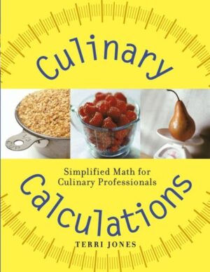 Today's chef must understand the basics of math and how they are applied to real-world situations in the kitchen. Accurately controlling food costs, portion size, and food waste makes an important contribution to the profitability of a restaurant. This book helps those in the culinary arts get the math knowledge and skills they need to succeed.