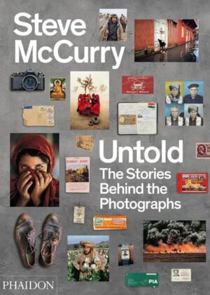 Steve McCurry Untold: The Stories Behind the Photographs takes an unprecedented look at the work of Steve McCurry, one of today’s finest and most daring imagemakers. This is the first book to fully explore how the world-renowned photographer finds, takes and develops his uniquely iconic photographs. Presenting a personal archive of material, Steve McCurry Untold features the very best of McCurry’s most beautiful and powerful photo stories, taken from around the world over the last thirty years. Each story is illustrated with never-before-seen notes, images and ephemera – saved by McCurry from his extensive travels – and over 100 lavish, full-colour photo plates of McCurry’s most significant work. Brought to life by newly commissioned essays, the stories offer a critical narrative and give new insight and ideas into the background, experience and ideas behind McCurry’s unparalleled photography. Together, these fascinating documents reveal a new and exciting view of the story behind the story. Tracing the narrative behind 14 of McCurry’s most important assignments, each story provides a behind-the-scenes look at McCurry’s adventures, from first publication to their afterlife in the world, creating a documentary record of his remarkable career. The featured work covers his entire oeuvre and focuses on a broad range of themes, such as rail travel in India (1983), the plight of the Tibetan people (2000–6), the effects of the Monsoon (1984) and the events of September 11th (2001), alongside his lesser-known bodies of work on the Hazara Tribe in Afghanistan (2007), Yemen (1999), and the environmental fallout from the Gulf War in Kuwait (1991). Richly illustrated and explained, this book provides an inside perspective on Steve McCurry, creating a living biography and archive of one of photography’s greatest legends.