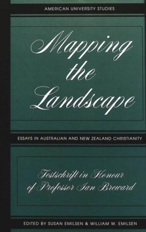 Australia and Aotearoa New Zealand, sometimes grouped together as Australasia, are lands in which Christianity sits in a remarkable awkwardness. This landmark volume, which includes contributions by Australia's and New Zealand's leading historians and theologians, explores the way that Christianity has made a home «down under.» Individual essays provide case studies in history, biography, missiology, theology, literature, and hymnody. This work also includes broad-ranging scholarly debate on gospel and culture, on the nature of history, and on the differing claims of contextual and non-contextual theologies. Mapping the Landscape: Essays in Australian and New Zealand Christianity honours the distinguished Australasian historian, Professor Ian Breward, who for over thirty-five years has taken a pre-eminent position in «mapping» the religious landscapes of Australia and New Zealand.