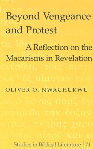 Beyond Vengeance and Protest takes a fresh look at the Book of Revelation from the point of view of blessing. If John wrote Revelation to tell the Christian communities that he had seen the Lord and to encourage them to persevere, the macarisms underscore his conviction of God’s vindication of the righteous who suffer now. With the sevenfold macarisms expressing hope in God’s grace, John lays grounds for action by positing the good for which the contrary must be rejected.