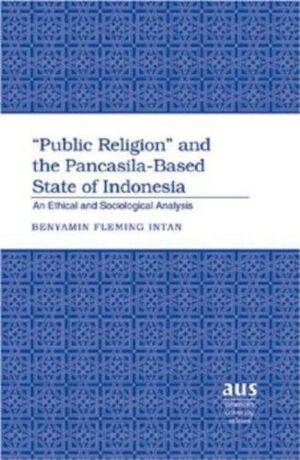 «Public Religion» and the Pancasila-Based State of Indonesia: An Ethical and Sociological Analysis analyzes the public role of religion in Indonesian society from the pre-independence period to the end of Suharto’s New Order government. It offers constructive suggestions regarding how Indonesian religion can play a significant role within the framework of Pancasila, Indonesia’s national ideology. Based on a Christian-Muslim dialogue, it is only within the realm of civil society that Indonesian religion will be able to promote the ideas of democracy, tolerance, and human rights in Indonesian public affairs. In short, far from being anti-pluralist, Indonesian religion evolves as a liberating force in the life of society, nation, and state.