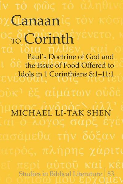 Canaan to Corinth raises important questions dealing with the nature of food and its relationship to idolatry in 1 Corinthians 8:1-11:1. What is the nature of food sacrificed to idols? Are Christians allowed to eat it? The Corinthians asked Paul, and he searched the Old Testament for his answer in the doctrine of God. This shed light on the idea of idolatry as a wrongful exchange of God for things in creation. Moses faced idolatry in Canaan and became the paradigm for Paul to deal with idolatry in Corinth. This examination clarifies the nature of the Apostolic Decree and the difference between «unclean food» and «idol food» and further suggests the hypothesis that Paul did not teach or practice the conscious consumption of food known to have been sacrificed to idols.