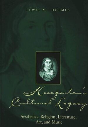 Ludwig Gotthard (Theobul) Kosegarten (1758-1818), whose books were burned by German nationalists in 1817, has for many years been seen as a pariah figure by German literary scholars. Only recently has his influence on cultural icons such as the composer Franz Schubert and the painter Caspar David Friedrich become more clearly defined. This companion volume to Lewis M. Holmes’s Kosegarten: The Turbulent Life and Times of a Northern German Poet (Peter Lang, 2004) explores Kosegarten’s contributions to aesthetics, theology, and literature, as well as the broad reception of his works by other writers, artists, and musicians. Extensive historical and cultural contextualization make Kosegarten’s Cultural Legacy a valuable resource for university-level courses, especially in the areas of music, art, religion, and literature.