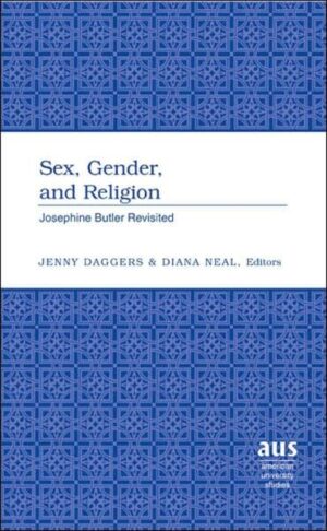 Sex, Gender, and Religion: Josephine Butler Revisited will appeal to readers interested in women’s subjectivity and agency. Josephine Butler (1828-1906) spearheaded campaigns against state regulation of prostitution. A gifted platform speaker, she enthused a variety of British and European audiences, and wrote abundantly about her cause. Contributors revisit Butler after the end of the twentieth century, where she has been fêted, forgotten, and then rediscovered as reformer, mystic, and feminist. Firmly locating Butler within her context, this book breaks new ground by focusing on the role of religion in her life and work, as well as on Butler as (auto)biographer, writing her own self as she writes her campaign.