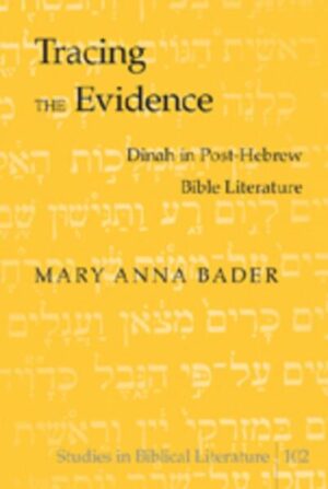 Tracing the Evidence: Dinah in Post-Hebrew Bible Literature examines the post-biblical literary developments of Dinah, the daughter of Leah and Jacob. According to Genesis 34, Dinah was sexually violated by Shechem
