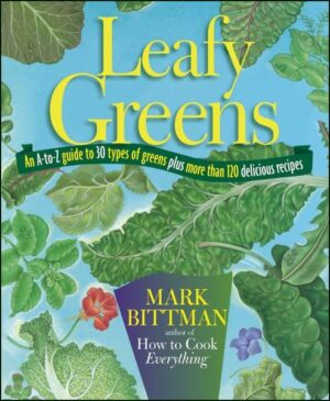 Mark Bittman's handy, healthy guide to greens--now back in print! Mark Bittman is one of the nation's best-known and most widely respected food writers. The author of the legendary How to Cook Everything and How to Cook Everything Vegetarian, he's a master of the art of simple, healthy home cooking. In this new reissue of Leafy Greens, he describes and explains more than 30 different types of greens--from arugula to kale to wakame (a sea vegetable)--and offers healthy recipes for each green along the way. As one blogger celebrating the book recently put it, "it demystifies obscure greens and celebrates overlooked ones." You'll find more than 120 delicious anti-oxidant-packed recipes for salads, soups, stews, stir-fries, sautés, and more, as well as nutritional information, advice on buying and cooking greens, and which greens make good substitutes for one another. * Includes more than 120 savory recipes like Bitter Greens with Bacon, Grilled Radicchio, and Risotto with Arugula and Shrimp * Features more than 65 illustrations that help you quickly identify different types of greens * Begins with a new Introduction by Mark Bittman If you love healthy cooking or just love greens, this is your ultimate source for handy information, tasty recipes, and fresh meal ideas.